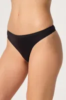Yapıştırma Lazer Kesim String Külot Emay 2802 Siyah görsel 10