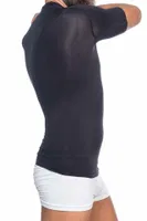 Yarım Kol Korse Emay E1010 Siyah görsel 4