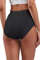 Yüksek Bel Dikişsiz Esnek Slip Külot Elite Life 811 Siyah görsel 4