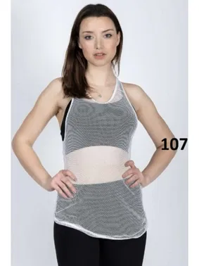 Vonda Wear Transparan Beyaz Spor Büstiyer Vonda Wear