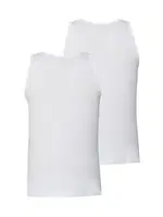 2li Paket Erkek Atlet Tender Cotton Beyaz BlackSpade 9678 Beyaz detay görünüm