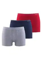 3lü Erkek Boxer Shorty Paket Tender Cotton BlackSpade 9670  Kırmızı