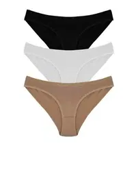 NBB 3Lü Penye Kadın Slip Külot NBB 235