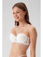 Pierre Cardin 4732 Verona Sütyen Takım Siyah Ekru detay görünüm