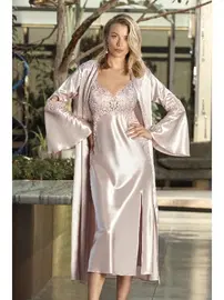 Nurteks 6 lı Saten Takım Gelin Çeyiz Takımı Nurteks 6696