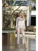 6 lı Saten Takım Gelin Çeyiz Takımı Nurteks 6696 Pudra detay görünüm