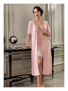 Perin 6Lı Dantelli Penye Gelin Çeyiz Seti Perin 160