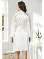 6lı Gelin Çeyiz Seti Saten Çeyiz Takım Pierre Cardin 6955 Ekru görsel 4