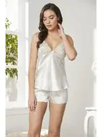 6lı Gelin Çeyiz Seti Saten Çeyiz Takım Pierre Cardin 6955 Pudra görsel 22