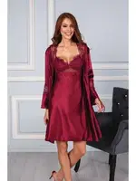 6lı Saten Çeyizlik Takım Set Pierre Cardin 6325 Bordo görsel 13