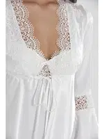 6lı Saten Çeyizlik Takım Set Pierre Cardin 6325 Ekru görsel 20