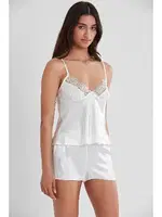 6lı Saten Çeyizlik Takım Set Pierre Cardin 6325 Ekru görsel 24