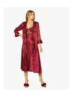 6lı Saten Takım Çeyizlik Pierre Cardin 6025 Bordo görsel 10