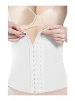 Agraflı Bel Korse Sıkılaştırıcı Korse Elite Life 886 Beyaz
