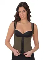 Agraflı Göğsü Açık Atlet Korse Emay 9173 Yeşil görsel 6