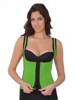 Agraflı Göğsü Açık Atlet Korse Emay 9173 Yeşil görsel 9