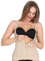 Agraflı Göğüs Altı Atlet Korse Form Time 6206 Ten