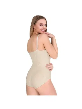 Form Time Agraflı Göğüs Altı Çıtçıtlı Badi Korse Form Time 9105 - Alternatif Görünüm