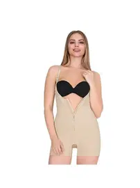 Form Time Agraflı Kalın Askılı Kısa Paça Badi Korse Form Time 9033