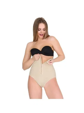 Form Time Agraflı Yüksek Bel Slip Korse Form Time 1108