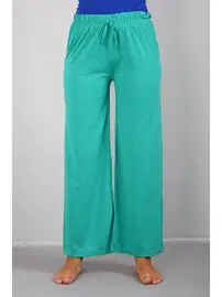 Akbeniz Bayan Penye Bol Paça Pantolon Akbeniz 210036