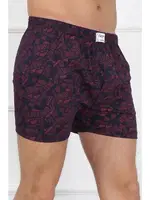 Penye Erkek Boxer Bordo Lacivert Akbeniz 40091 detay görünüm