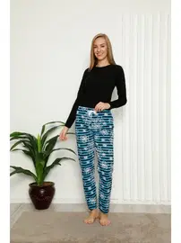 Akbeniz Kadın Pamuklu Alt Pijama Akbeniz 27389