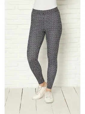 Akbeniz Desenli Akbeniz Penye Likralı Tayt 5884