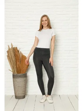 Akbeniz Akbeniz Penye Likralı Tayt 5886 - Alternatif Görünüm