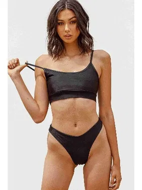 Angelsin Angelsin Bikini Takım Siyah MS4133