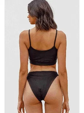 Angelsin Angelsin Bikini Takım Siyah MS4133 - Alternatif Görünüm