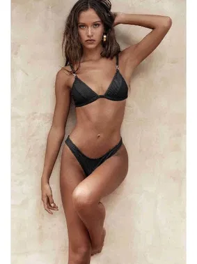 Angelsin Angelsin Şık Bikini Takım MS4146-Siyah