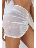 Angelsin Tül Pareo Beyaz MS4401-Beyaz görsel 4