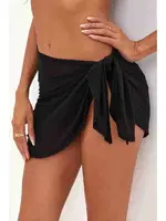 Angelsin Tül Pareo Siyah Siyah görsel 5