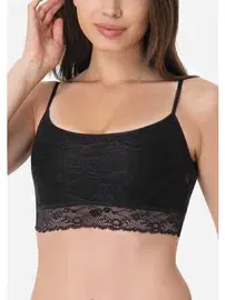İMER Askılı Dantelli Pedli Büstiyer İmer 2605