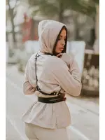 Askılı Harness Kemer Özel Tasarım MissisX 923 Siyah görsel 4