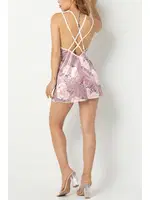 Askılı Sırt Dekolteli Gecelik Phevos D012-002277 Desenli görsel 6