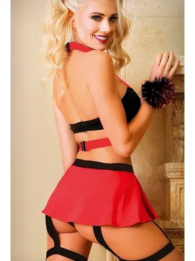 NightLight Bacak Aksesuarlı Ponpon Kız Kostümü 3416 - Alternatif Görünüm