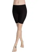 Bamboo Kısa Tayt Lüx DRM 3000 Siyah