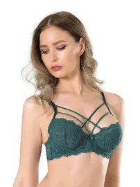 Fabony Dantelli Basic Balenli Bralet Sütyen Fabony 3120