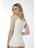 Bayan ip Askılı Atlet Hmd 2005 Beyaz farklı açı