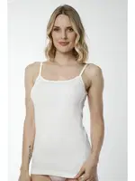 Bayan ip Askılı Atlet Hmd 2006 Ekru farklı açı