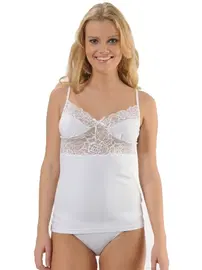 HMD Likralı Beyaz Süprem Atlet Hmd 2404