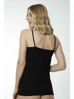 Siyah Likralı Süprem Atlet Hmd 2405 Siyah detay görünüm