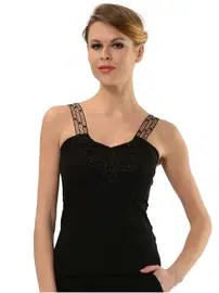 HMD Siyah Likralı Süprem Atlet Hmd 2445