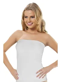 HMD Bayan Straplez Beyaz Atlet Hmd 2402