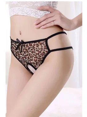 Bella Notte Leopar Özel Bölgesi Açık Külot Bella Notte 18025