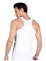 Erkek Ribana Rambo Atlet Berrak 1015 Beyaz farklı açı