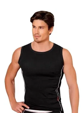 Berrak Yanları Çizgili Modal Erkek T-Shırt Berrak 1032 - Alternatif Görünüm