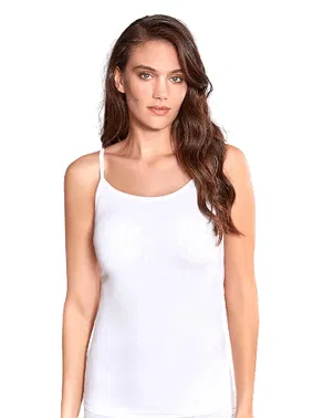 Berrak Biyeli İp Askılı Kadın Ribana Atlet Berrak 2036